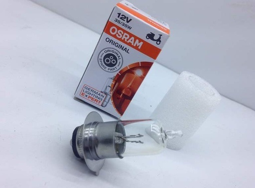 [OR62337RV] Đèn Osram Halogen-M5(T19)-12V-35/35W | 62337RV - Dream, Wave, Wave Alpha, Fu 2, AB Thái - 100 bóng/hộp , 1.000 bóng/thùng